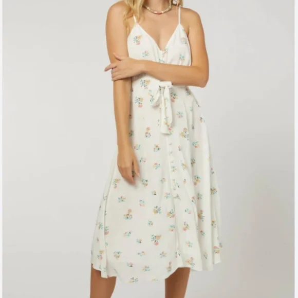 O'Neill | Dresses | Oneill Dresses Oneill Midi Winter White Floral Sundress 